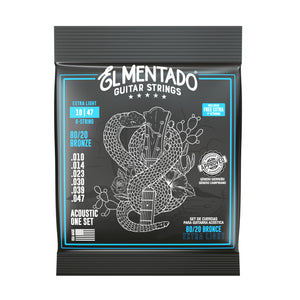 10|47 80/20 BRONZE : Acoustic Guitar Strings | EL MENTADO™