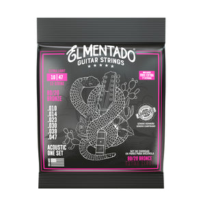10|47 80/20 BRONZE : Docerola Guitar Strings (Pairs) | EL MENTADO™
