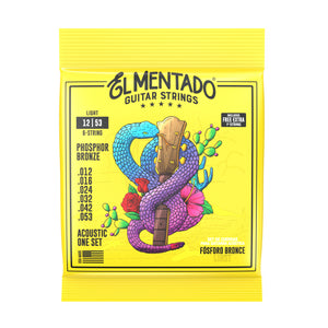 12|53 PHOSPHOR BRONZE : Acoustic Guitar Strings | EL MENTADO™