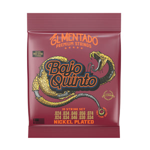 NICKEL PLATED : Bajo Quinto Strings (Ball End) | EL MENTADO™